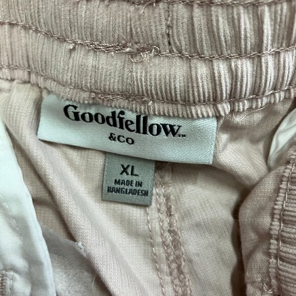 NWT Goodfellow & Co Men's Size 7 Ash Pink Elevated Corduroy Pull-On Shorts - Picture 6 of 12
